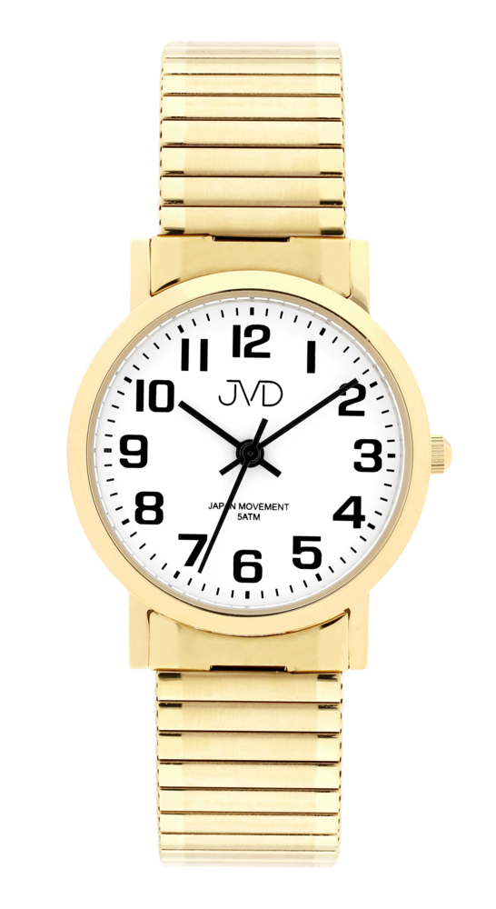 JVD Dámské módní ocelové hodinky na pružném pérovém řemínku JVD J4061.8