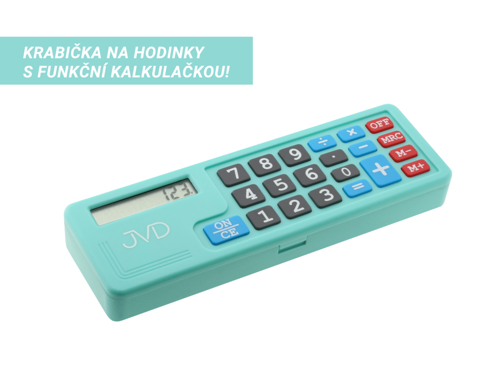JVD Dětské světle modré náramkové hodinky JVD J7179.9 s jednorožcem