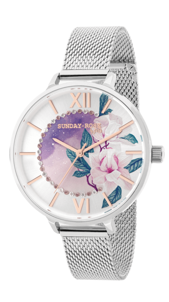 SUNDAY ROSE Dámské luxusní designové hodinky SUNDAY ROSE Day Dream SUN-E09