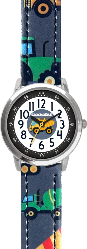 CLOCKODILE Náramkové svítící modré chlapecké dětské hodinky BAGRY CWB0090