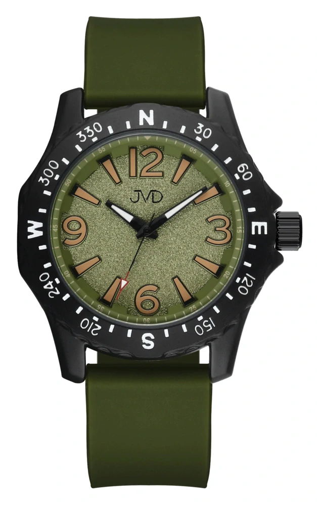 JVD Dětské chlapecké zelené sportovní hodinky JVD JZ8004.1