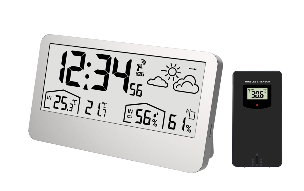 JVD Digitální rádiem řízená meteorologická stanice JVD RB3407.2