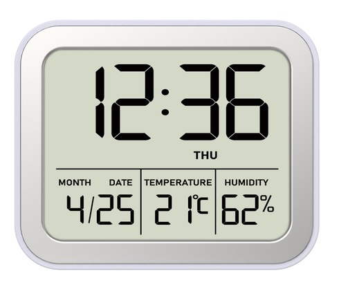 JVD Bílá digitální bateriová meteostanice JVD SB774.2