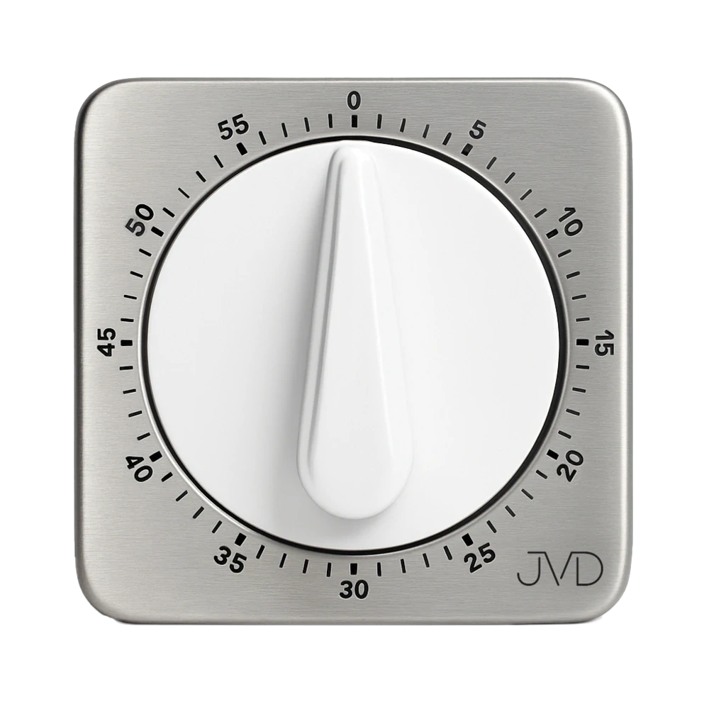 JVD Stříbrná mechanická minutka JVD DM79.1