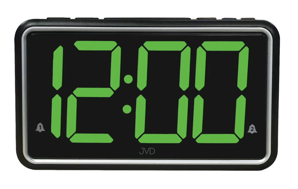 JVD Digitální budík do sítě s LED podsvícením JVD SB110.1