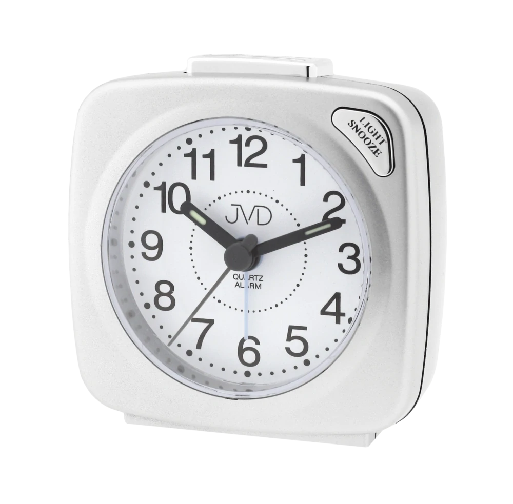 Malý bateriový mini budík JVD quartz SR951.2