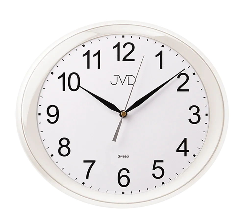 Tiché netikající plynulé hodiny JVD sweep HP664.6