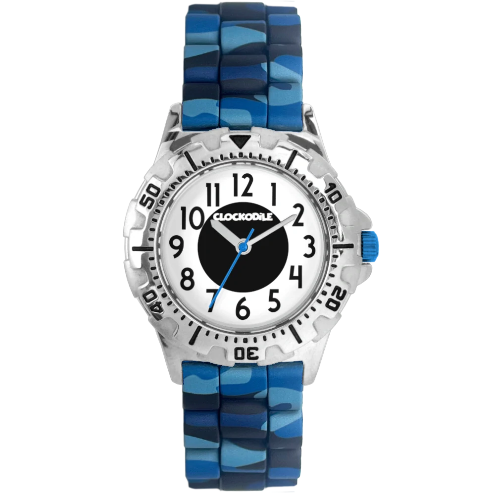 CLOCKODILE Svítící maskáčové sportovní chlapecké dětské hodinky SPORT 4.0 CWB0088