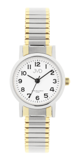 JVD Dámské elegantní zlacené náramkové hodinky JVD steel J4010.8