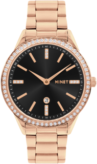 MINET Rose gold dámské hodinky AVENUE MWL5309