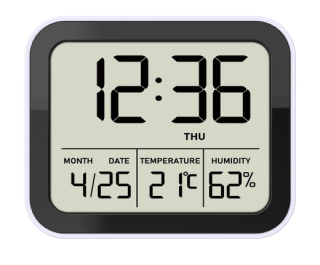 JVD Černá digitální bateriová meteostanice JVD SB774.1 