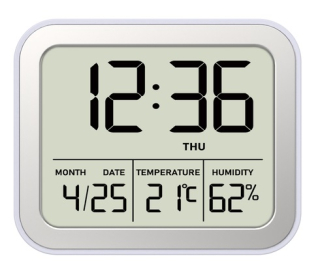 JVD Bílá digitální bateriová meteostanice JVD SB774.2 
