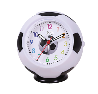 JVD Dětský fotbalový netikající tichý budík JVD SRP9001.1