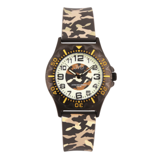 JVD Dětské chlapecké maskáčové sportovní hodinky JVD JZ8005.1