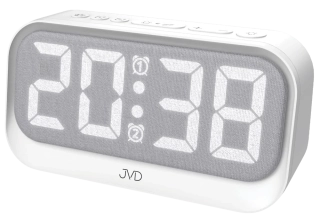 JVD Digitální budík do sítě s LED podsvícením a nočním světlem JVD SB3225