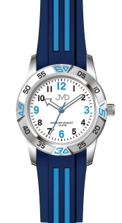 JVD Sportovní odolné dětské chlapecké vodotěsné hodinky JVD J7187.6 - 10ATM