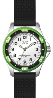 JVD Sportovní odolné dětské chlapecké vodotěsné hodinky JVD J7185.4 - 10ATM