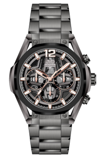 JVD Pánské ocelové vodotěsné ocelové hodinky - chronograf JVD JE1020.3