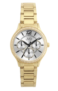 JVD Dámské ocelové šperkové hodinky s chronografem JVD JE404.2