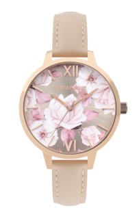 Dámské luxusní designové hodinky SUNDAY ROSE Spirit PEACH SUN-S06